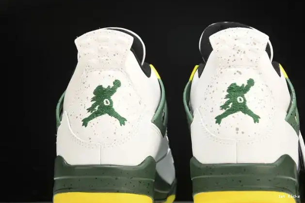 1st Kicks Shoes Duckman Jordan 257-255275 Oregon Retro Ducks 4 0625